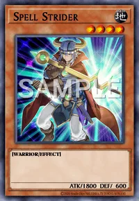 Spell Strider, Yu-Gi-Oh! card, EARTH