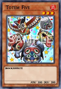 Totem Five, Yu-Gi-Oh! card, FIRE