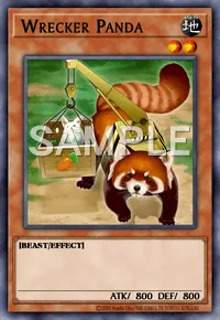 Wrecker Panda, Yu-Gi-Oh! card, EARTH