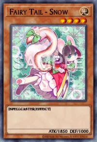Fairy Tail - Snow, Yu-Gi-Oh! card, LIGHT