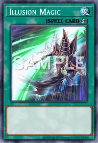 Illusion Magic, Yu-Gi-Oh! card, SPELL