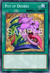 Pot of Desires, Yu-Gi-Oh! card, SPELL