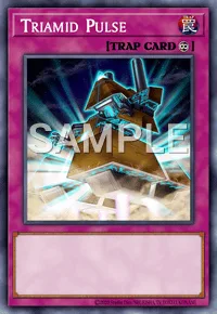 Triamid Pulse, Yu-Gi-Oh! card, TRAP