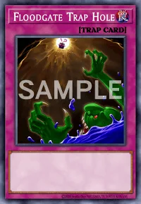 Floodgate Trap Hole, Yu-Gi-Oh! card, TRAP