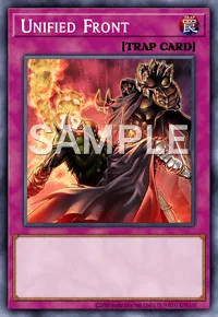 Unified Front, Yu-Gi-Oh! card, TRAP