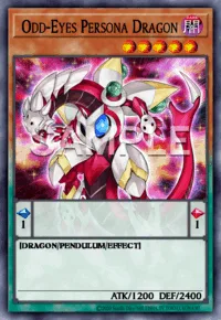 Odd-Eyes Persona Dragon, Yu-Gi-Oh! card, DARK