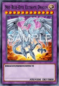 Neo Blue-Eyes Ultimate Dragon, Yu-Gi-Oh! card, LIGHT