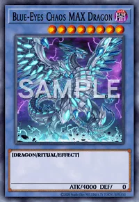 Blue-Eyes Chaos MAX Dragon, Yu-Gi-Oh! card, DARK