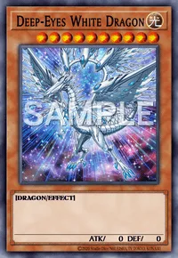 Deep-Eyes White Dragon, Yu-Gi-Oh! card, LIGHT