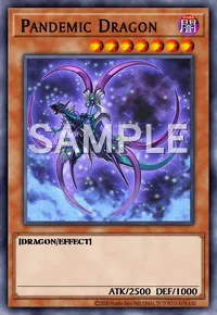 Pandemic Dragon, Yu-Gi-Oh! card, DARK