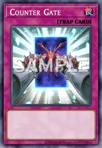 Counter Gate, Yu-Gi-Oh! card, TRAP