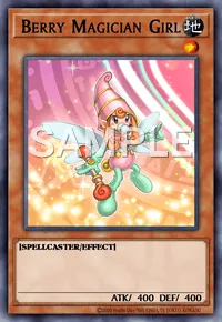 Berry Magician Girl, Yu-Gi-Oh! card, EARTH