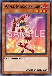 Apple Magician Girl, Yu-Gi-Oh! card, FIRE