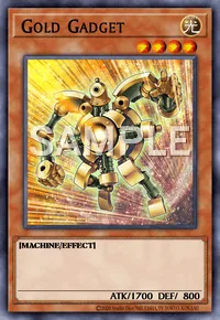 Gold Gadget, Yu-Gi-Oh! card, LIGHT