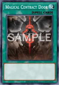 Magical Contract Door, Yu-Gi-Oh! card, SPELL