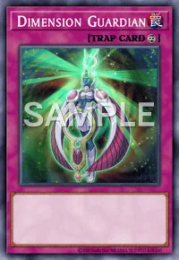 Dimension Guardian, Yu-Gi-Oh! card, TRAP