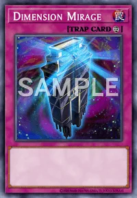 Dimension Mirage, Yu-Gi-Oh! card, TRAP