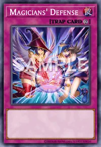 Magicians' Defense, Yu-Gi-Oh! card, TRAP