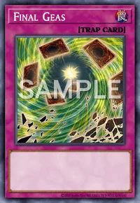 Final Geas, Yu-Gi-Oh! card, TRAP