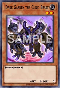 Dark Garnex the Cubic Beast, Yu-Gi-Oh! card, EARTH