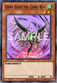 Geira Guile the Cubic King, Yu-Gi-Oh! card, WIND