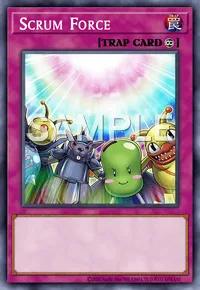 Scrum Force, Yu-Gi-Oh! card, TRAP