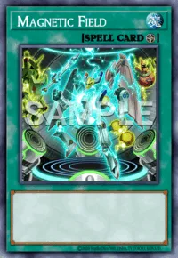 Magnetic Field, Yu-Gi-Oh! card, SPELL