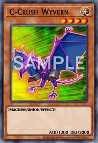 C-Crush Wyvern, Yu-Gi-Oh! card, LIGHT