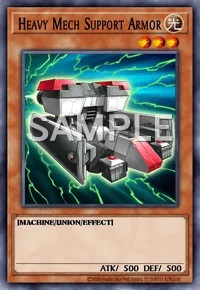 Heavy Mech Support Armor, Yu-Gi-Oh! card, LIGHT