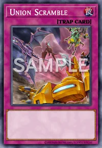 Union Scramble, Yu-Gi-Oh! card, TRAP