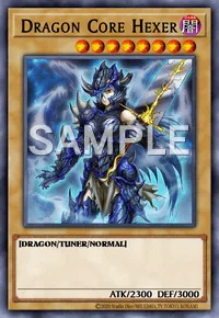 Dragon Core Hexer, Yu-Gi-Oh! card, DARK