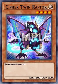 Cipher Twin Raptor, Yu-Gi-Oh! card, LIGHT