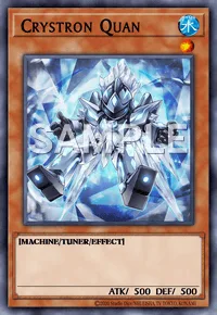 Crystron Quan, Yu-Gi-Oh! card, WATER