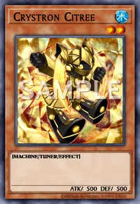 Crystron Citree, Yu-Gi-Oh! card, WATER