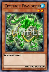 Crystron Prasiortle, Yu-Gi-Oh! card, WATER