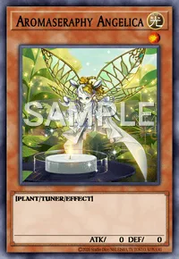 Aromaseraphy Angelica, Yu-Gi-Oh! card, LIGHT