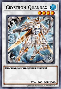 Crystron Quandax, Yu-Gi-Oh! card, WATER