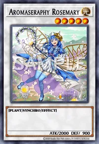 Aromaseraphy Rosemary, Yu-Gi-Oh! card, LIGHT