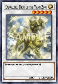 Denglong, First of the Yang Zing, Yu-Gi-Oh! card, LIGHT