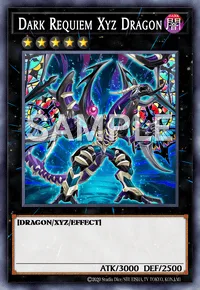 Dark Requiem Xyz Dragon, Yu-Gi-Oh! card, DARK