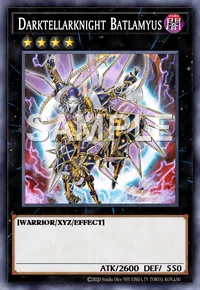 Darktellarknight Batlamyus, Yu-Gi-Oh! card, DARK