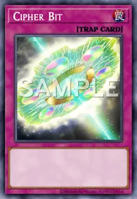 Cipher Bit, Yu-Gi-Oh! card, TRAP
