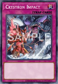 Crystron Impact, Yu-Gi-Oh! card, TRAP