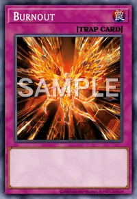 Burnout, Yu-Gi-Oh! card, TRAP