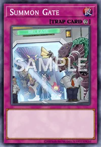 Summon Gate, Yu-Gi-Oh! card, TRAP