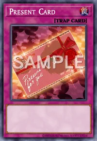 Present Card, Yu-Gi-Oh! card, TRAP