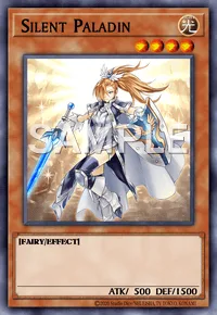 Silent Paladin, Yu-Gi-Oh! card, LIGHT