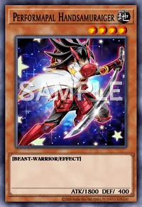 Performapal Handsamuraiger, Yu-Gi-Oh! card, EARTH