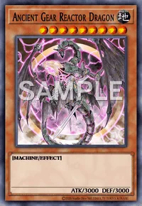 Ancient Gear Reactor Dragon, Yu-Gi-Oh! card, EARTH