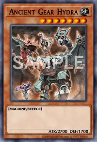 Ancient Gear Hydra, Yu-Gi-Oh! card, EARTH